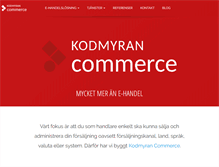 Tablet Screenshot of kodmyran.se